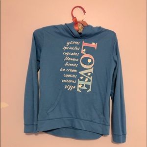 Blue LOVE Hoodie